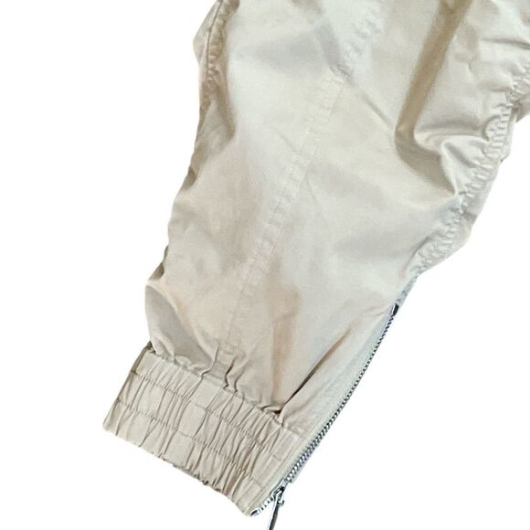 Derek Lam Jogger Track Pants Size 4 Neutral Champagne Color Lightweight - Picture 4 of 4